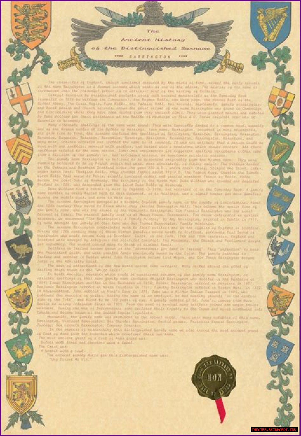 Unraveling The Heritage Of A Distinguished Surname