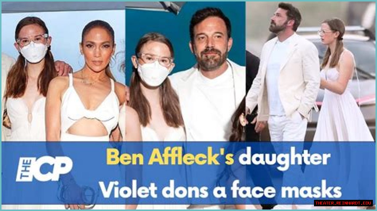 Why Ben Affleck's Daughter Masks Up